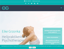 Tablet Screenshot of eike-grzonka.de